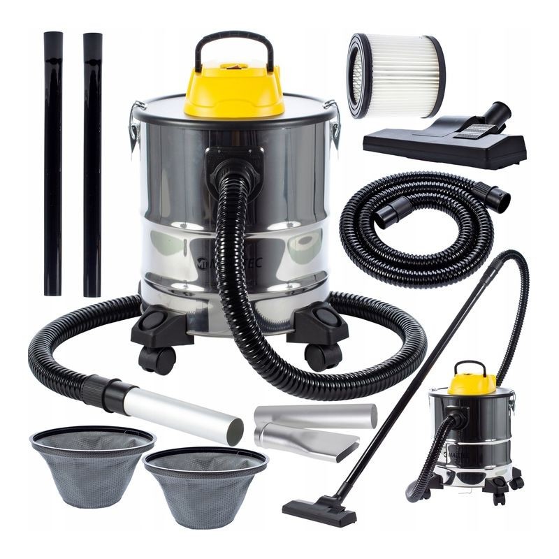 Aspirator cenusa Maltec 2000W, incuietoare rezervor, 20L, 50 Hz, 220V, 44 x 29,5 cm, negru - imagine 17
